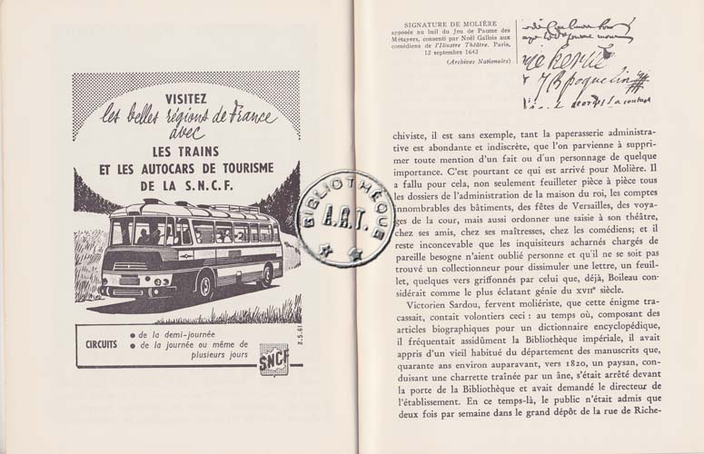 Les programmes de Théatre de l\